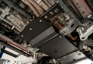 Toyota Tacoma Skid Plate - Transfer Case - Cali Raised LED - Steel / Powder Coat - `05-`15